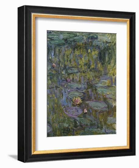 Water Lilies, Nympheas-Claude Monet-Framed Giclee Print