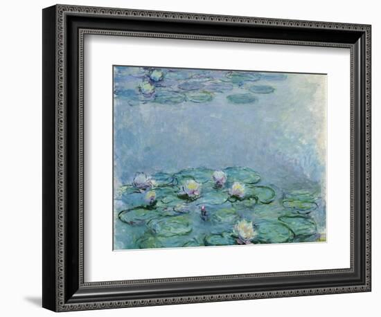 Water Lilies, Nympheas-Claude Monet-Framed Giclee Print