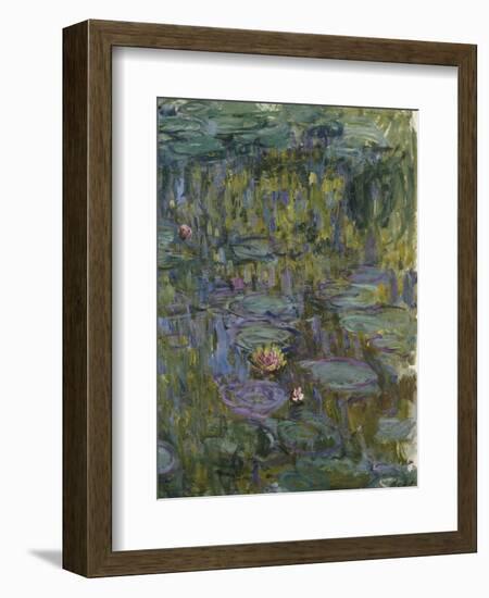 Water Lilies (Nympheas)-Claude Monet-Framed Giclee Print