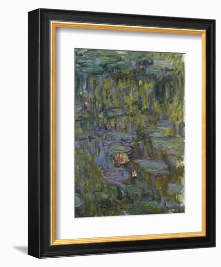 Water Lilies (Nympheas)-Claude Monet-Framed Giclee Print