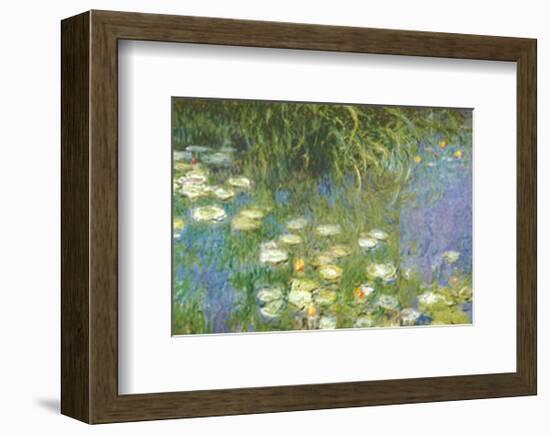 Water Lilies of the Orangerie as Giverny-Claude Monet-Framed Art Print