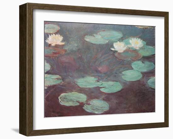 Water Lilies (Or Nympheas)-Claude Monet-Framed Giclee Print