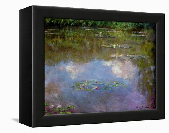 Water Lilies, the Cloud, 1903 (Oil on Canvas)-Claude Monet-Framed Premier Image Canvas