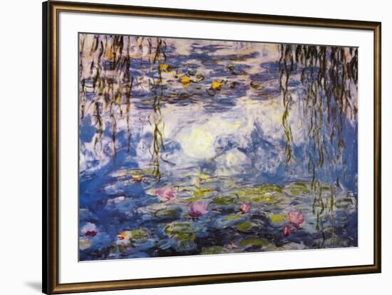 Water Lilies-Claude Monet-Framed Art Print