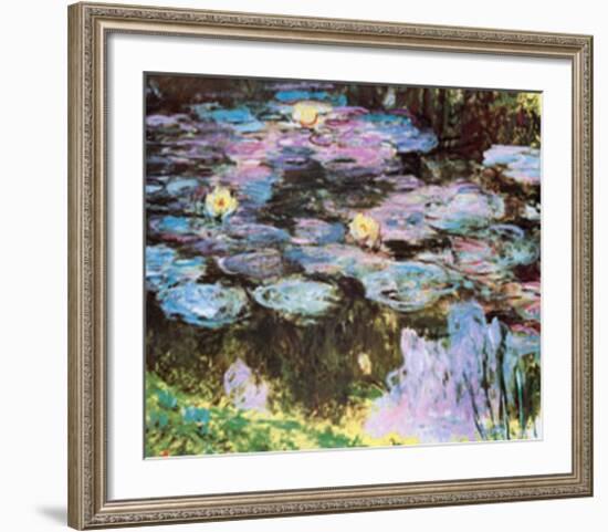 Water Lilies-Claude Monet-Framed Art Print