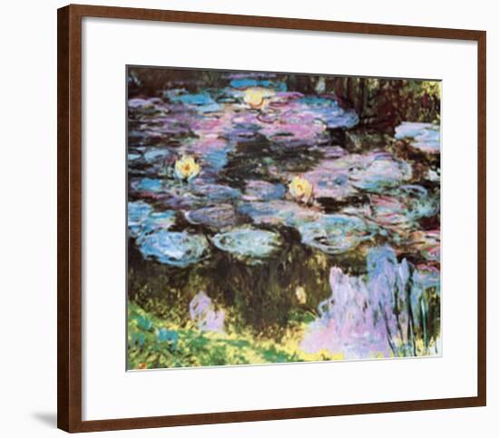 Water Lilies-Claude Monet-Framed Art Print