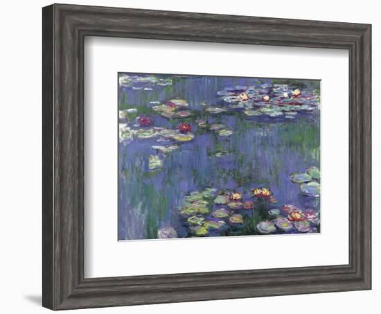 Water Lilies-Claude Monet-Framed Art Print