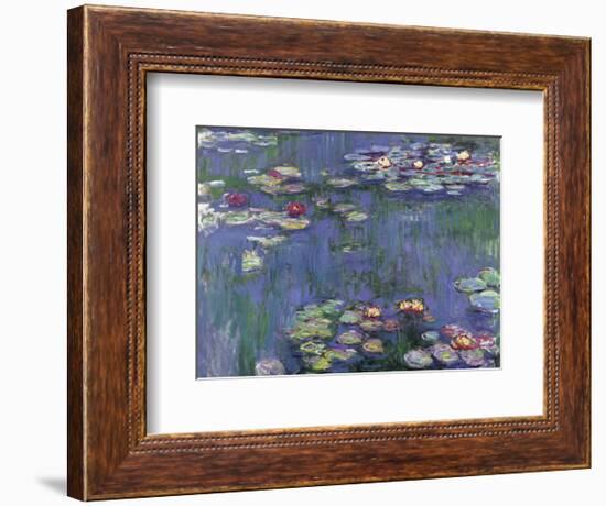 Water Lilies-Claude Monet-Framed Art Print