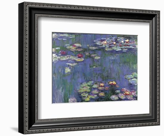 Water Lilies-Claude Monet-Framed Art Print