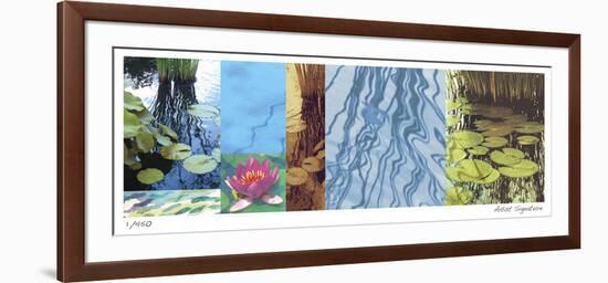 Water Lilies-Lois Bender-Framed Giclee Print