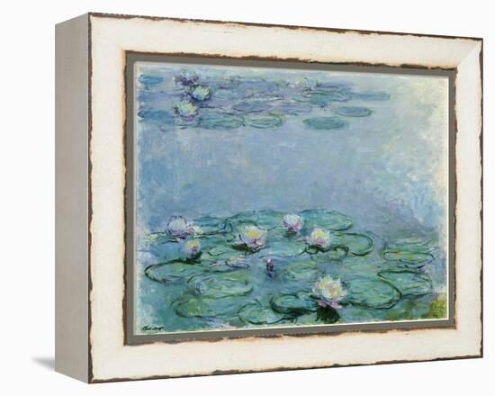 Water Lilies-Claude Monet-Framed Premier Image Canvas