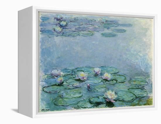 Water Lilies-Claude Monet-Framed Premier Image Canvas