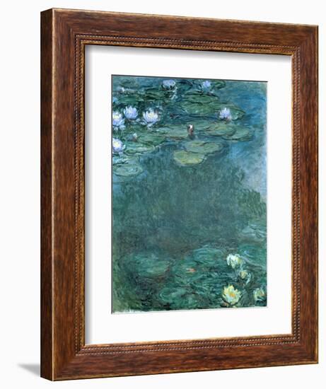 Water-Lilies-Claude Monet-Framed Giclee Print