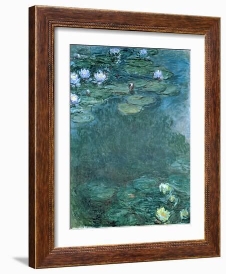 Water-Lilies-Claude Monet-Framed Giclee Print