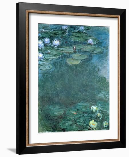 Water-Lilies-Claude Monet-Framed Giclee Print