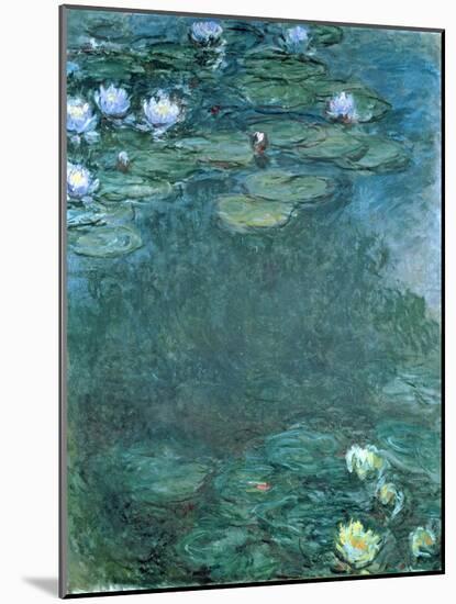 Water-Lilies-Claude Monet-Mounted Giclee Print
