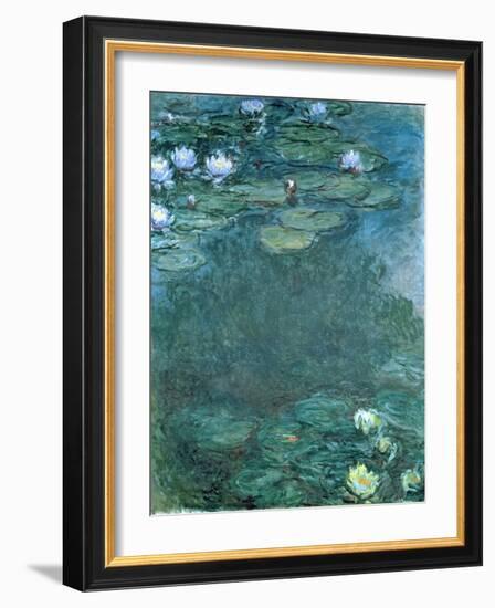 Water-Lilies-Claude Monet-Framed Giclee Print