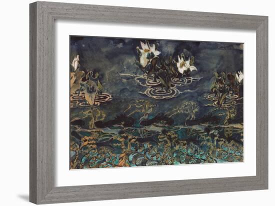 Water Lilies-Mikhail Alexandrovich Vrubel-Framed Giclee Print