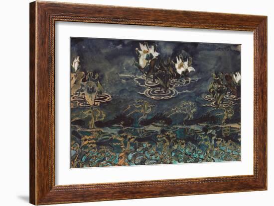 Water Lilies-Mikhail Alexandrovich Vrubel-Framed Giclee Print