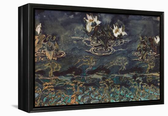 Water Lilies-Mikhail Alexandrovich Vrubel-Framed Premier Image Canvas