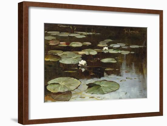 Water Lilies-Julius Sergius Klever-Framed Giclee Print
