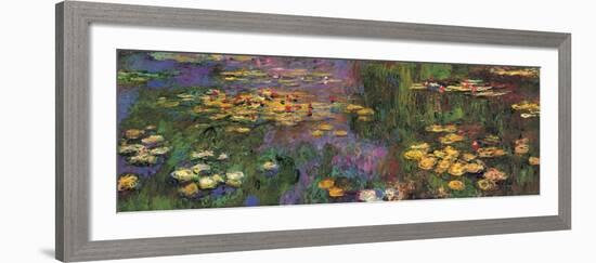 Water Lilies-Claude Monet-Framed Art Print