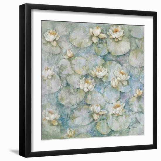 Water Lilies-Cheri Blum-Framed Art Print