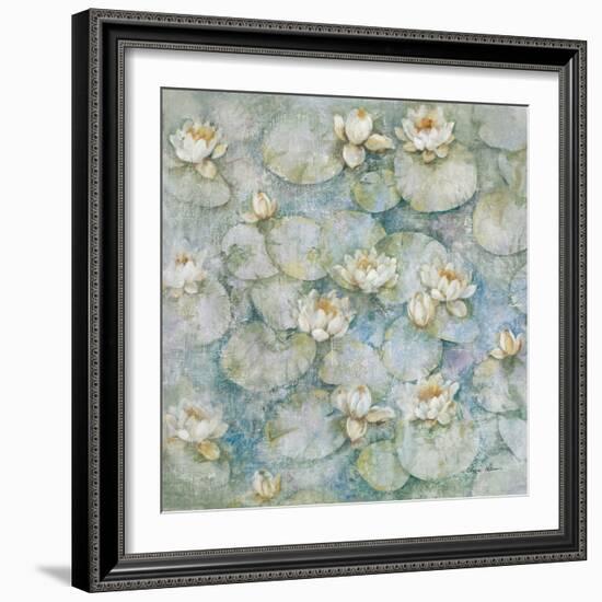 Water Lilies-Cheri Blum-Framed Art Print