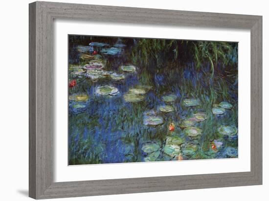 Water Lillies-Claude Monet-Framed Art Print