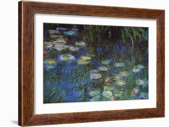 Water Lillies-Claude Monet-Framed Art Print