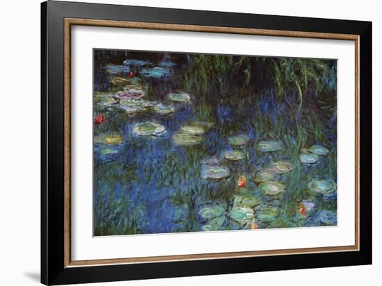 Water Lillies-Claude Monet-Framed Art Print