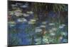 Water Lillies-Claude Monet-Mounted Art Print