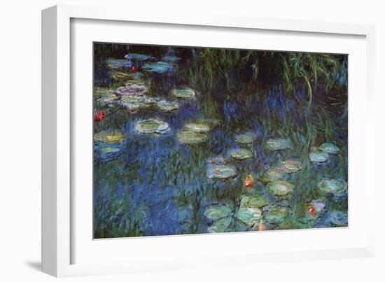 Water Lillies-Claude Monet-Framed Premium Giclee Print