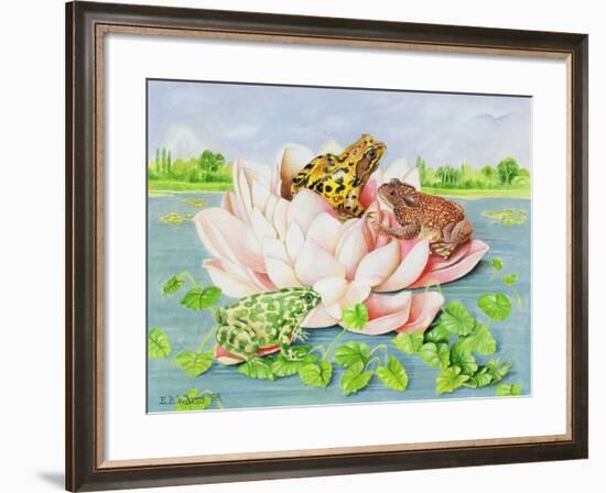 Water Lily, 1998-E.B. Watts-Framed Giclee Print