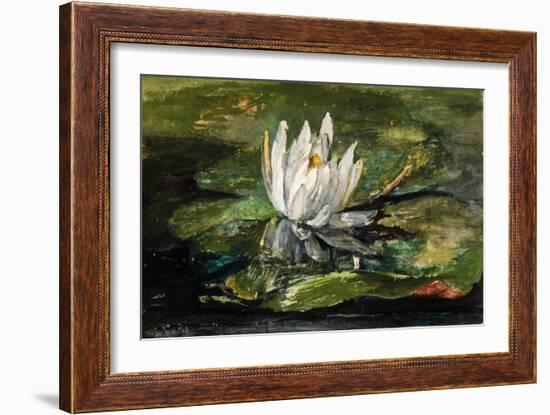 Water Lily in Sunlight, 1881-John La Farge-Framed Giclee Print
