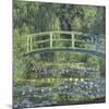 Water Lily Pond, 1899 (blue)-Claude Monet-Mounted Art Print