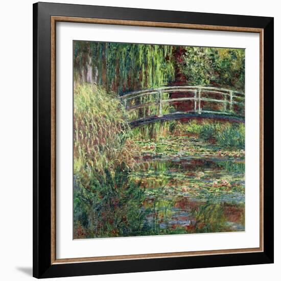 Water Lily Pond, 1900-Claude Monet-Framed Giclee Print