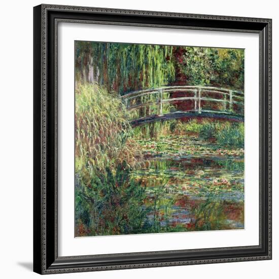 Water Lily Pond, 1900-Claude Monet-Framed Giclee Print