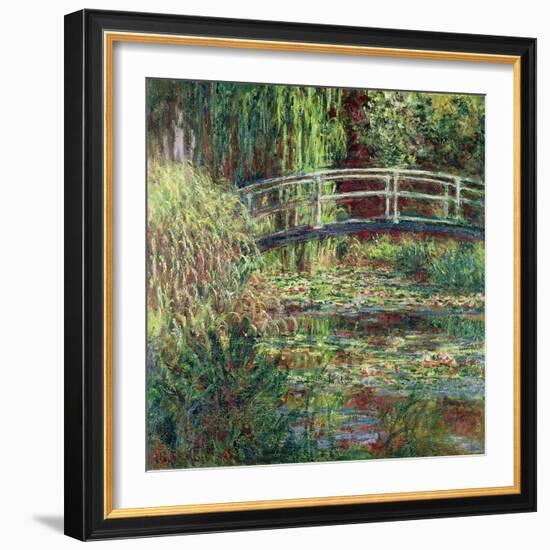 Water Lily Pond, 1900-Claude Monet-Framed Giclee Print