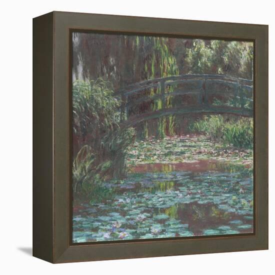 Water Lily Pond, 1900-Claude Monet-Framed Premier Image Canvas