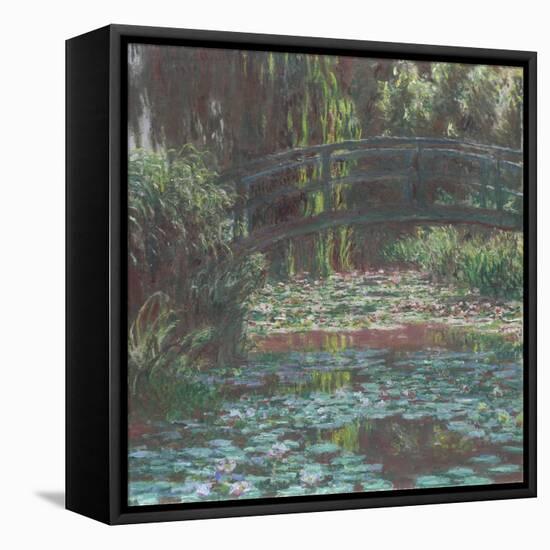 Water Lily Pond, 1900-Claude Monet-Framed Premier Image Canvas