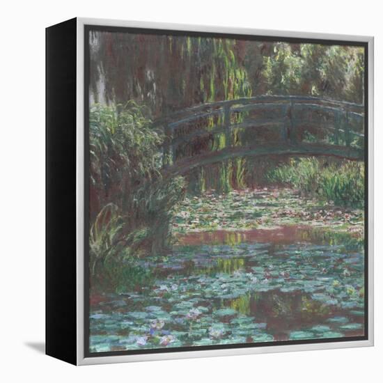 Water Lily Pond, 1900-Claude Monet-Framed Premier Image Canvas