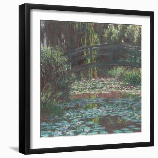 Water Lily Pond, 1900-Claude Monet-Framed Giclee Print