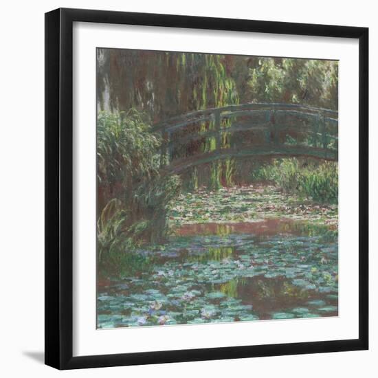 Water Lily Pond, 1900-Claude Monet-Framed Giclee Print