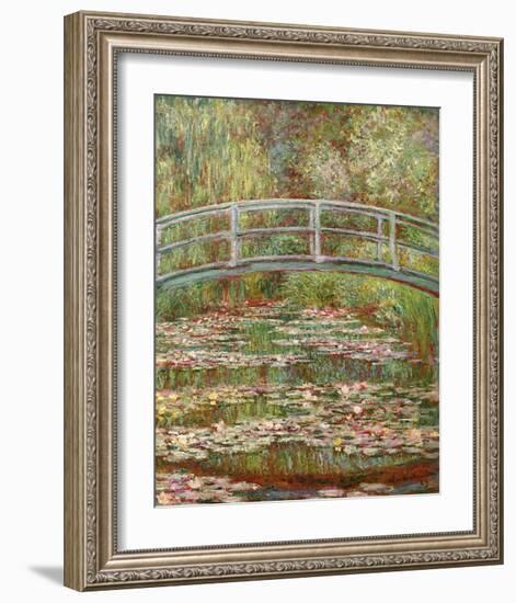 Water Lily Pond, c.1899-Claude Monet-Framed Art Print