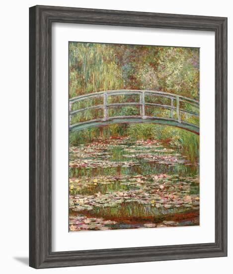 Water Lily Pond, c.1899-Claude Monet-Framed Art Print