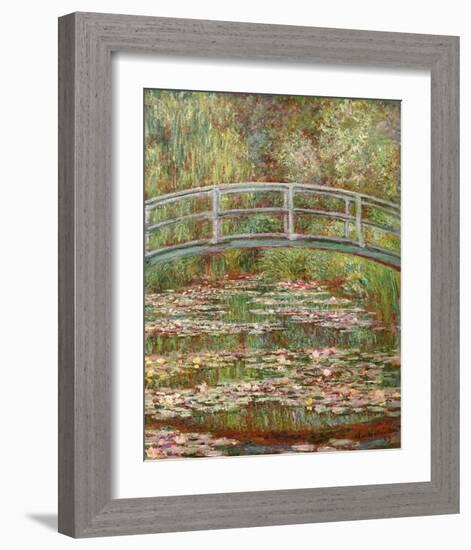 Water Lily Pond, c.1899-Claude Monet-Framed Art Print