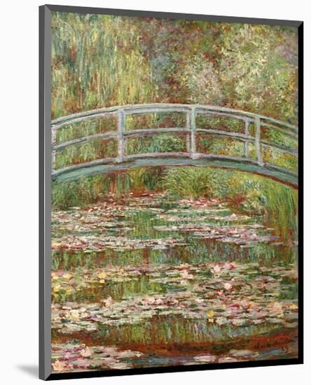Water Lily Pond, c.1899-Claude Monet-Mounted Giclee Print