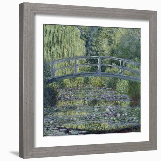 Water Lily Pond (Harmonie Verte), c.1899-Claude Monet-Framed Giclee Print