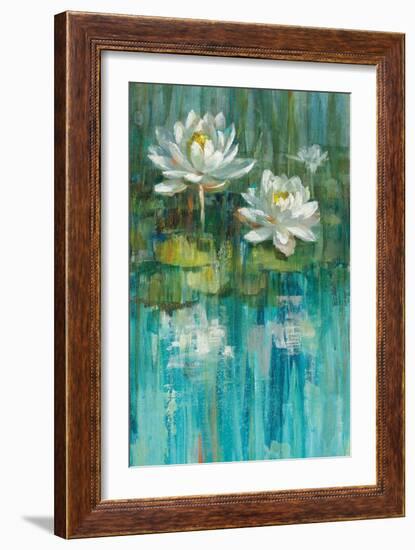 Water Lily Pond V2 III-Danhui Nai-Framed Art Print